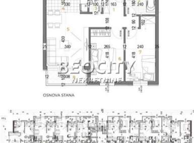 Trosoban stan, Novi Sad, Telep, prodaja, 58m2, 136300e, id1470633