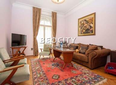 Trosoban stan, Beograd, Vračar (centar), izdavanje, 75m2, 1000e, id1470646