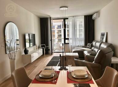 Dvosoban stan, Beograd, Beograd na vodi, izdavanje, 55m2, 1350e, id1471907