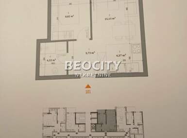 Dvosoban stan, Novi Sad, Telep, prodaja, 40m2, 106000e, id1473860