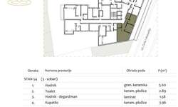 Trosoban stan, Niš, Filozofski fakultet, prodaja, 61m2, 151600e, id1475643