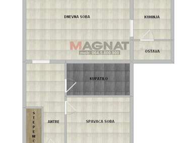 Dvosoban stan, Beograd, Autokomanda, prodaja, 70m2, 184888e, id1476885