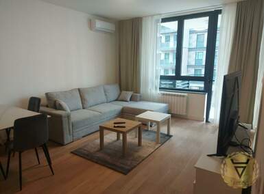 Dvosoban stan, Beograd, Beograd na vodi, izdavanje, 57m2, 1100e, id1476993