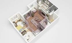 Trosoban stan, Beograd, Mirijevo, prodaja, 67m2, 154744e, id1477682