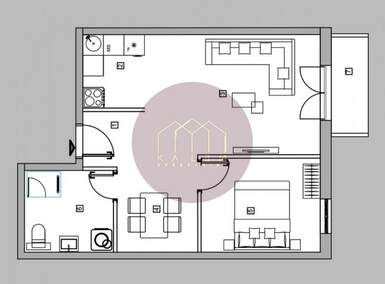 Dvosoban stan, Beograd, Mirijevo, prodaja, 49m2, 116254e, id1477683