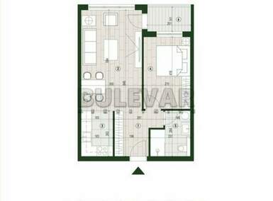 Dvosoban stan, Niš, Svetinikolska crkva, prodaja, 49m2, 107090e, id1478285