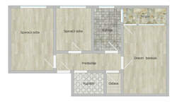 Dvoiposoban stan, Novi Sad, Liman 2, prodaja, 75m2, 187500e, id1478328