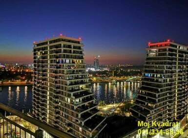 Dvosoban stan, Beograd, Beograd na vodi, izdavanje, 57m2, 1300e, id1481642