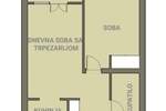 Dvosoban stan, Beograd, Lekino Brdo, prodaja, 50m2, 232000e, id1482286