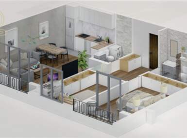 Trosoban stan, Pančevo, prodaja, 67m2, 152071e, id1480452