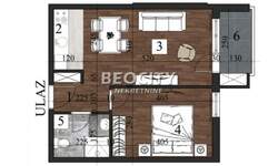 Dvosoban stan, Novi Sad, Grbavica, prodaja, 40m2, 134000e, id1482683