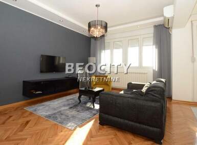 Trosoban stan, Beograd, Vračar (centar), izdavanje, 80m2, 1100e, id1483523