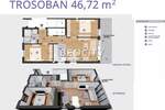 Trosoban stan, Novi Sad, Telep, prodaja, 47m2, 117500e, id1484555