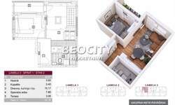 Dvosoban stan, Novi Sad | Prodaja · 33m² · 71.300€