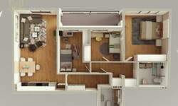 Cetvorosoban stan, Niš, Filozofski fakultet, prodaja, 86m2, 189200e, id1486398