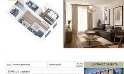 Dvosoban stan, Niš, Duvanište, prodaja, 40m2, 88000e, id1486518