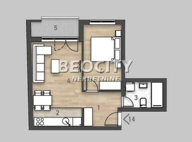 Dvosoban stan, Novi Sad - Salajka | Prodaja · 46m² · 142.912€