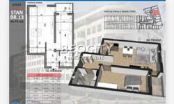 Dvosoban stan, Novi Sad - Sajam | Prodaja · 48m² · 139.200€