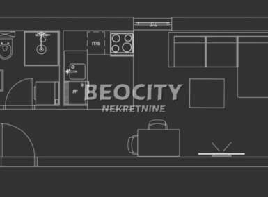 Jednosoban stan, Novi Sad - Telep | Prodaja · 24m² · 63.600€