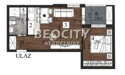 Dvosoban stan, Novi Sad - Grbavica | Prodaja · 41m² · 132.470€