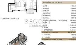Cetvorosoban stan, Beograd - Vračar (centar) | Prodaja · 120m² · 552.000€