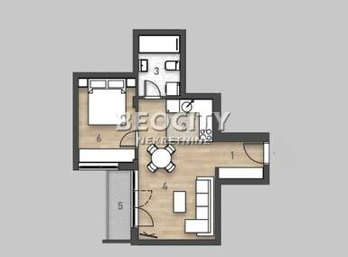 Dvosoban stan, Novi Sad - Salajka | Prodaja · 43m² · 133.610€
