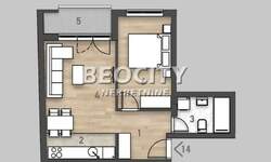 Dvosoban stan, Novi Sad - Salajka | Prodaja · 46m² · 142.912€