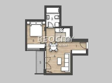 Dvosoban stan, Novi Sad - Salajka | Prodaja · 42m² · 133.610€