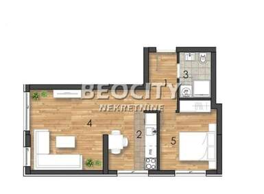 Dvosoban stan, Novi Sad - Telep | Prodaja · 44m² · 120.313€