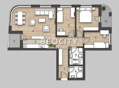 Cetvorosoban stan, Novi Sad - Socijalno | Prodaja · 85m² · 308.260€