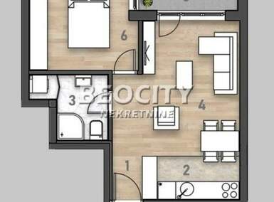 Dvosoban stan, Novi Sad - Socijalno | Prodaja · 42m² · 161.585€