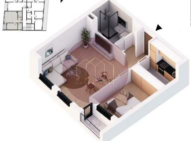 Dvosoban stan, Beograd - Medaković 1 | Prodaja · 50m² · 154.462€