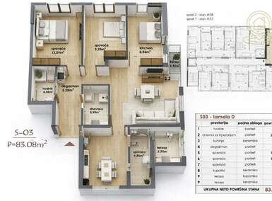 Jednoiposoban stan, Niš | Prodaja · 83m² · 153.700€
