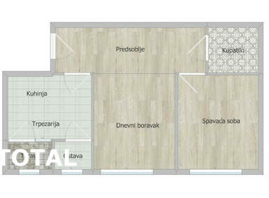 Dvosoban stan, Novi Sad - Satelit | Prodaja · 48m² · 92.700€