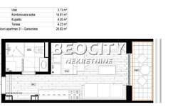 Jednosoban stan, Beograd - Radiofar | Prodaja · 27m² · 49.950€