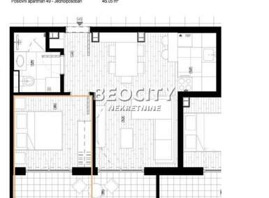 Dvosoban stan, Beograd - Radiofar | Prodaja · 46m² · 85.100€