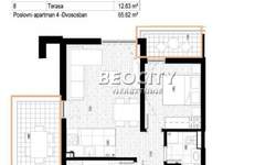 Dvosoban stan, Beograd - Radiofar | Prodaja · 66m² · 122.100€