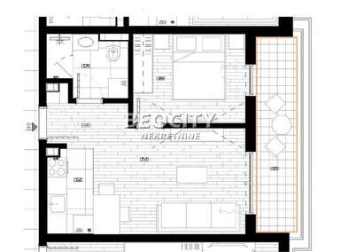 Dvosoban stan, Beograd - Radiofar | Prodaja · 42m² · 77.700€