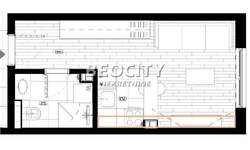 Jednosoban stan, Beograd - Radiofar | Prodaja · 24m² · 44.400€