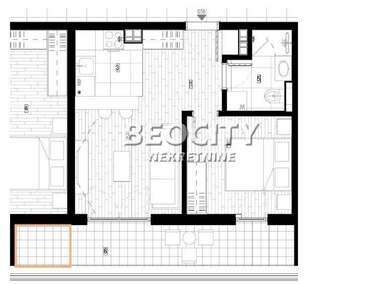 Dvosoban stan, Beograd - Radiofar | Prodaja · 45m² · 83.250€