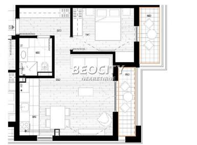 Dvosoban stan, Beograd - Radiofar | Prodaja · 55m² · 101.850€