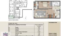 Dvosoban stan, Beograd - Obrenovac (mesto) | Prodaja · 49m² · 99.260€