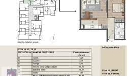 Dvosoban stan, Beograd - Obrenovac (mesto) | Prodaja · 46m² · 92.880€