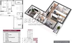 Trosoban stan, Novi Sad - Liman 4 | Prodaja · 55m² · 135.215€