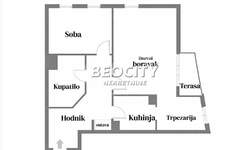 Dvosoban stan, Beograd - Blok 71 | Prodaja · 54m² · 199.800€