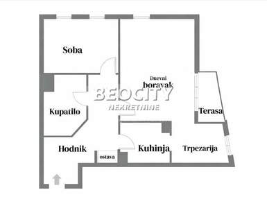 Dvosoban stan, Beograd - Blok 71 | Prodaja · 54m² · 199.800€