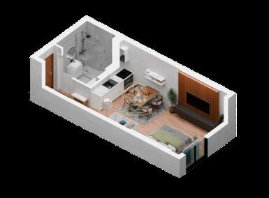 Garsonjera, Novi Sad | Prodaja · 29m² · 106.076€