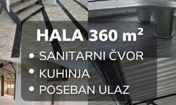 Poslovni prostor / Lokal, Novi Sad - Novo Naselje | Izdavanje · 360m² · 12€