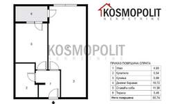 Dvosoban stan, Pančevo - Centar | Prodaja · 51m² · 96.900€