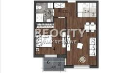 Dvosoban stan, Novi Sad - Nova Detelinara | Prodaja · 46m² · 138.000€